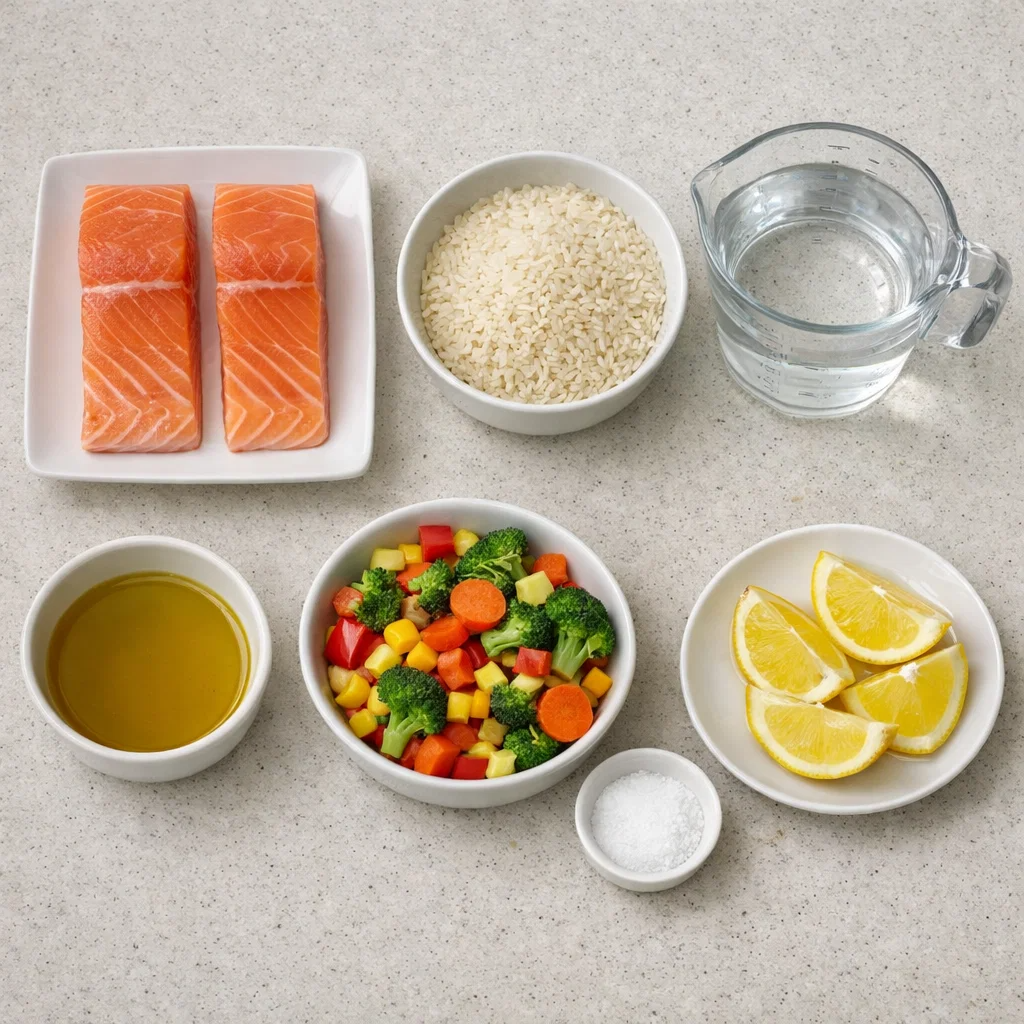 Crispy Salmon and Rice Bowl