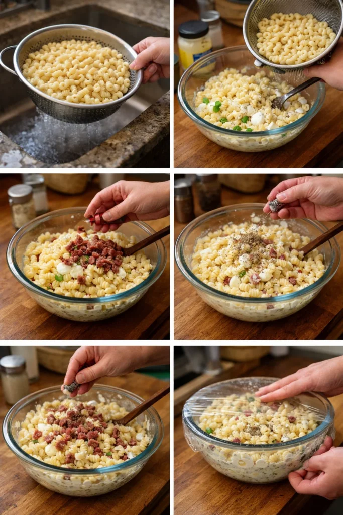 Creamy Deviled Egg Pasta Salad – Easy Picnic Recipe for 6 8 Deviled Egg Pasta Salad