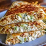 Dill Pickle Ranch Chicken Crunch Wrap Pie