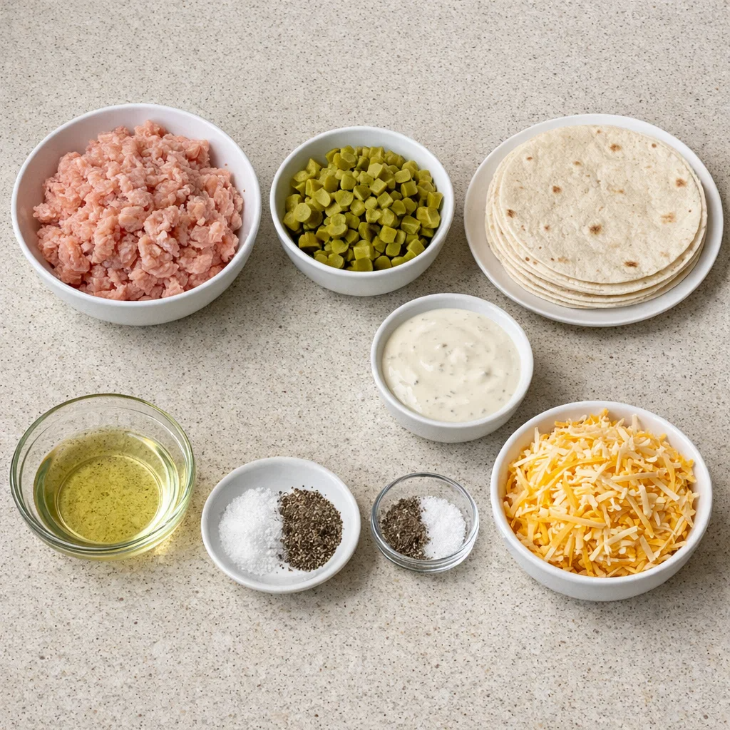 Dill Pickle Ranch Smash Chicken Tacos