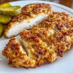 Dill pickle crusted chicken