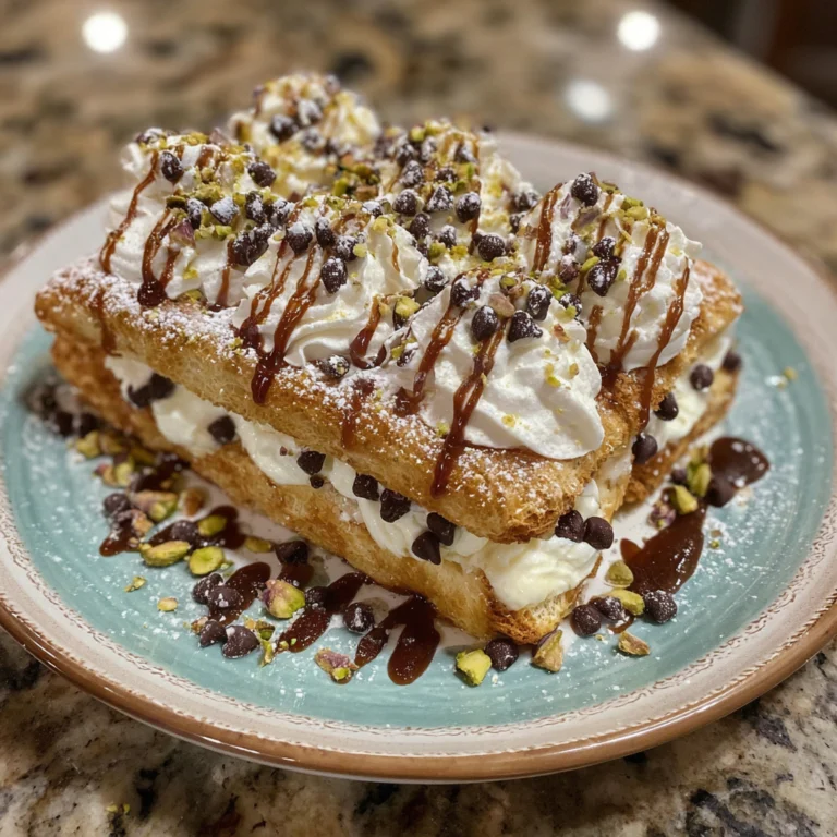 Easy Cannoli Cake