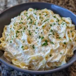 Easy Cottage Cheese Alfredo