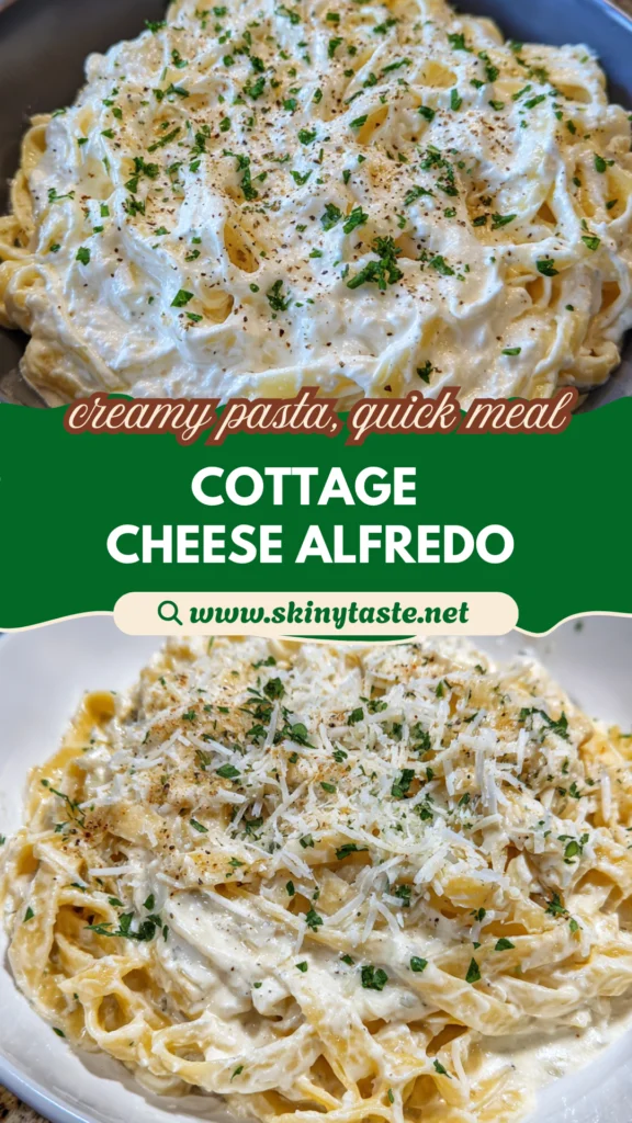 Easy Cottage Cheese Alfredo