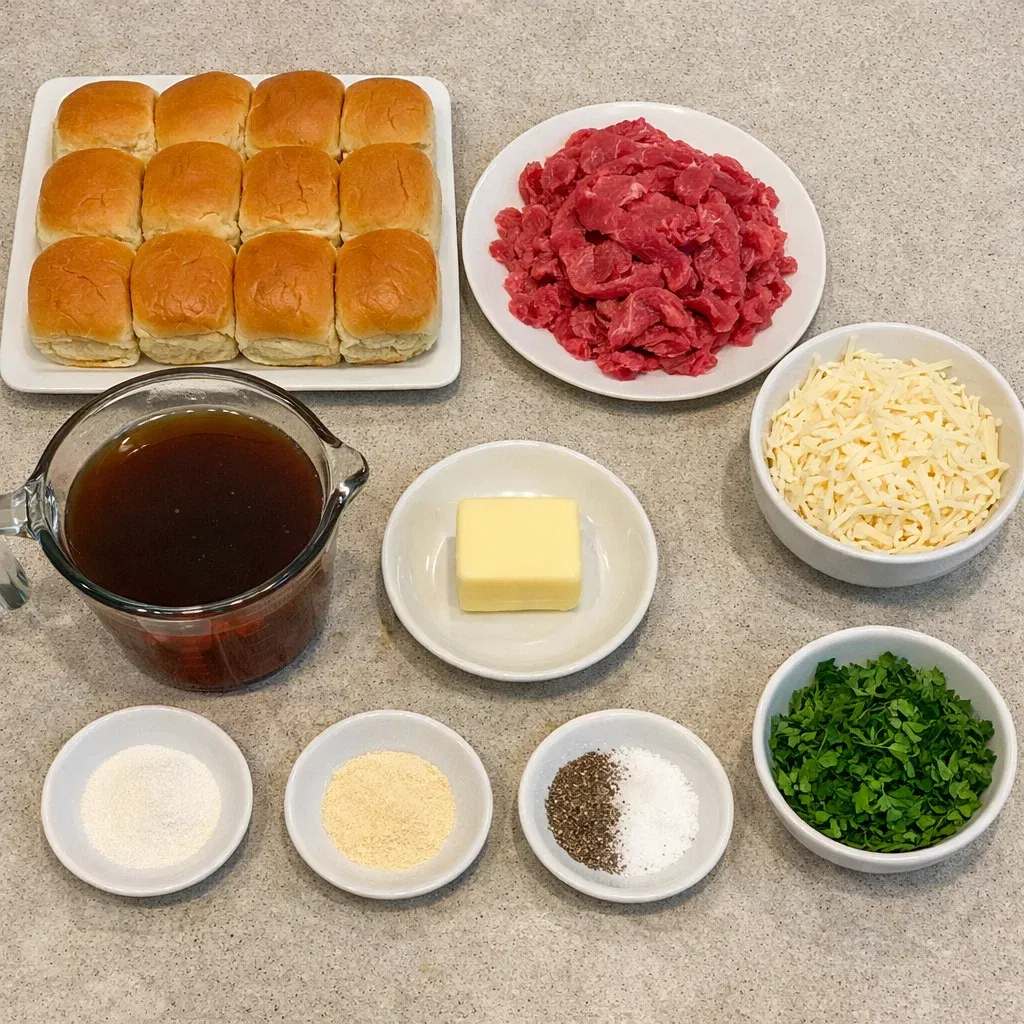 Easy French Dip Sliders - Quick Beef Mini Sandwiches for Dinner 7 Easy French Dip Sliders