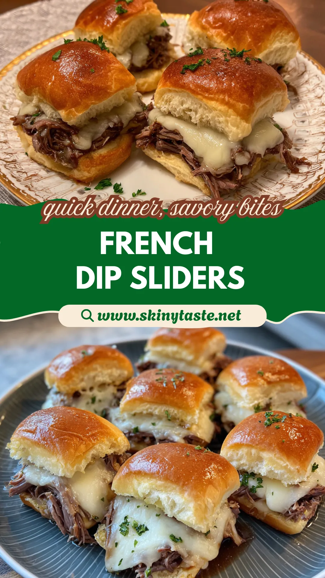 Easy French Dip Sliders - Quick Beef Mini Sandwiches for Dinner 10 Easy French Dip Sliders