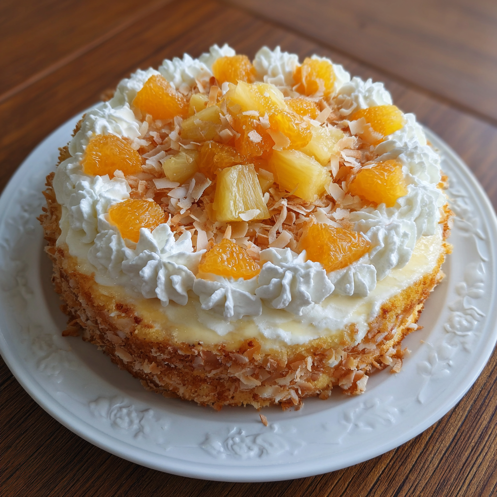 Easy Orange Dreamsicle Cake
