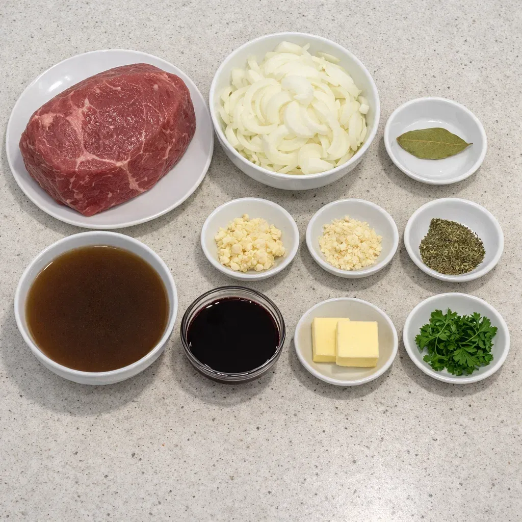 French Onion Pot Roast – Easy Slow Cooker Comfort Food for Dinner Toni 7 French Onion Pot Roast