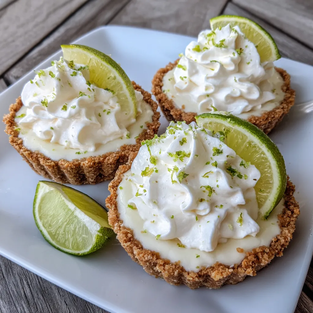 Easy Frozen Mini Key Lime Pies Recipe – Refreshing Summer Dessert 9 Frozen Mini Key Lime Pies