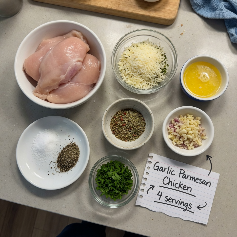 Garlic Parmesan Chicken Delight