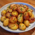 Greek Lemon Garlic Potatoes