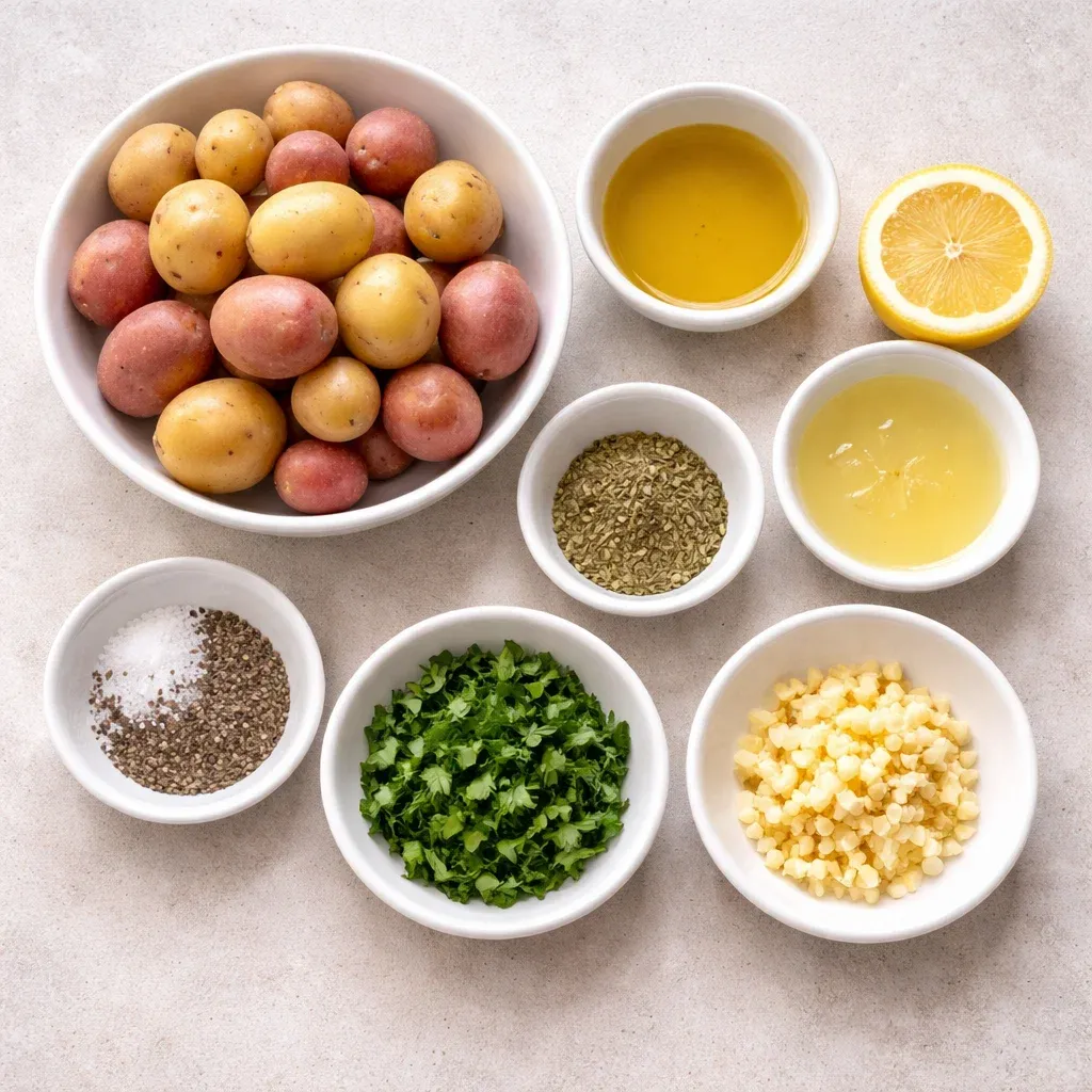 Easy Greek Lemon Potatoes with Garlic, Oregano and Lemon Juice 7 Greek Lemon Potatoes with Garlic and Oregano