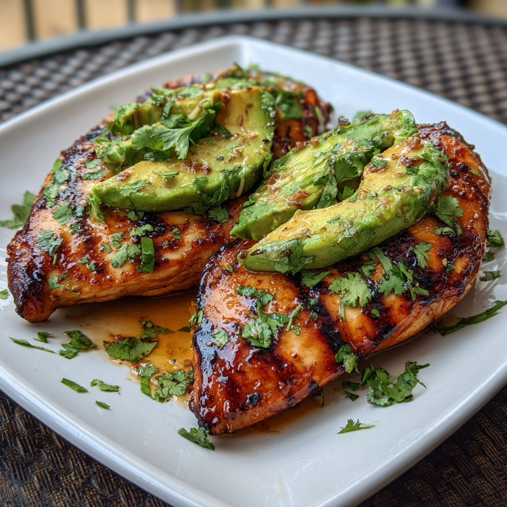 Grilled California Avocado Chicken