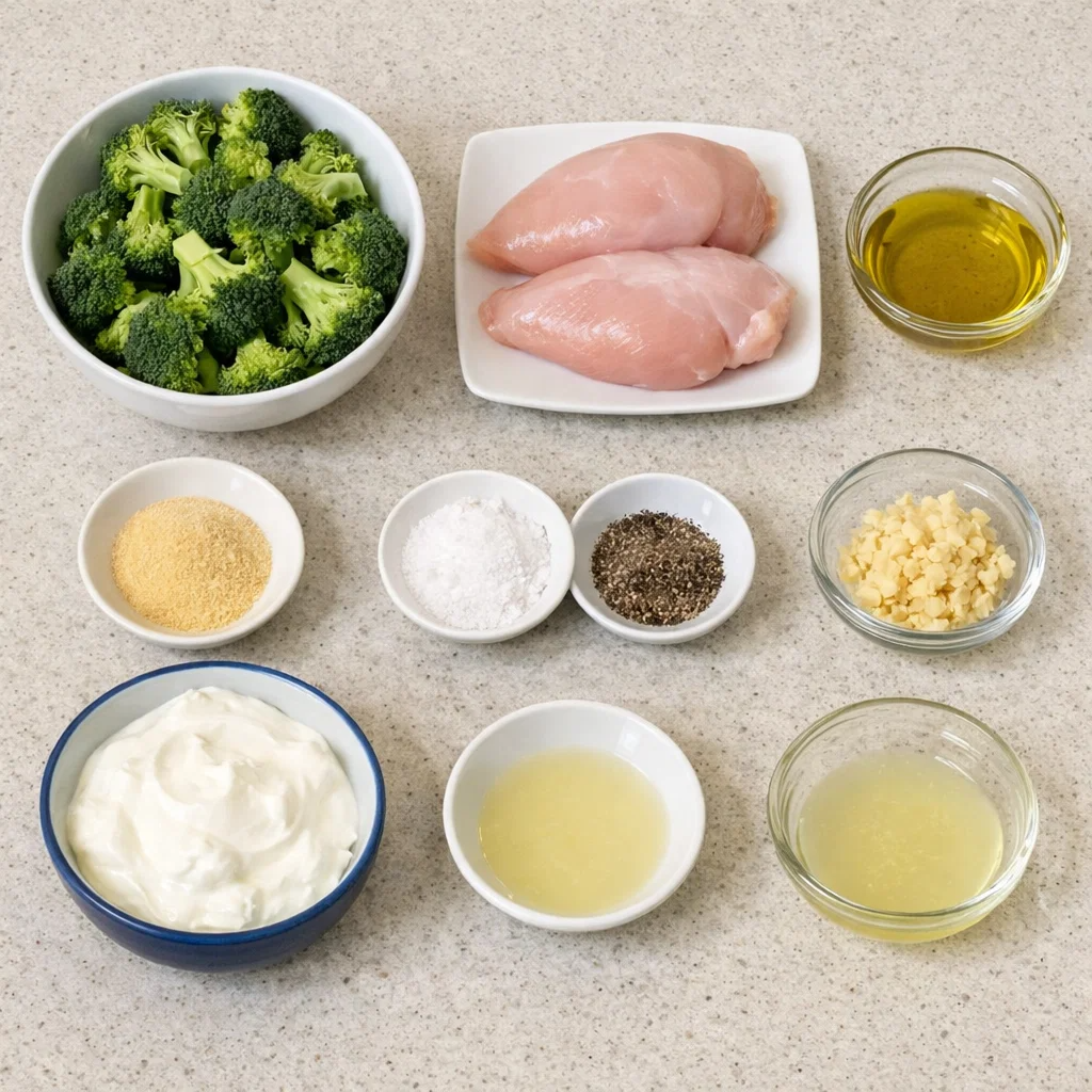 Grilled Chicken Broccoli Bowls
