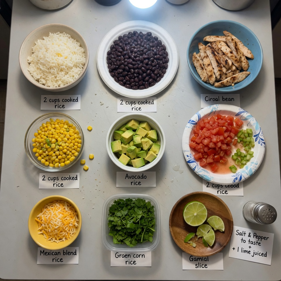 Grilled Chicken Burrito Bowls