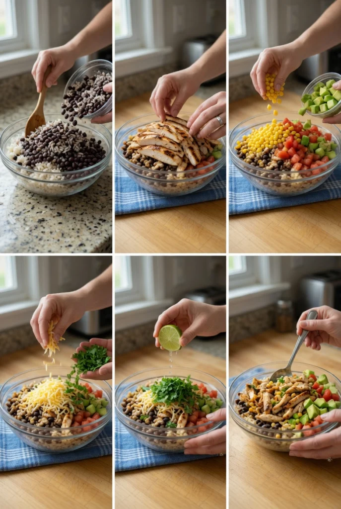 Grilled Chicken Burrito Bowls