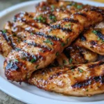 Grilled Honey Mustard Chicken Tenders
