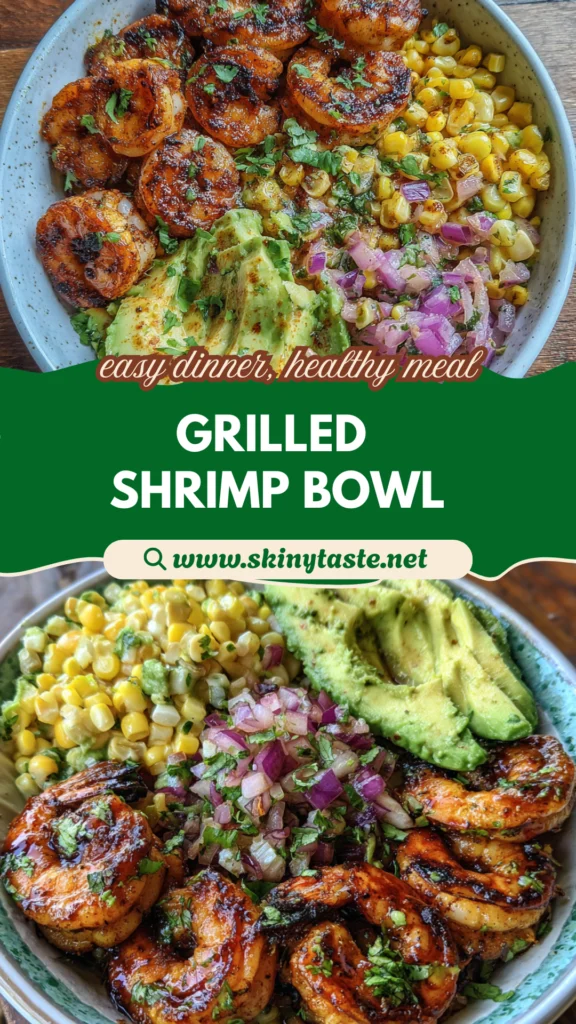 Grilled Shrimp Bowl with Avocado: Easy Summer Dinner Recipe for the Wh 10 Grilled Shrimp Bowl with Avocado