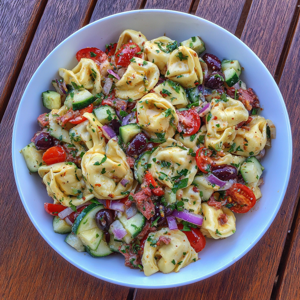 Grinder Tortellini Salad