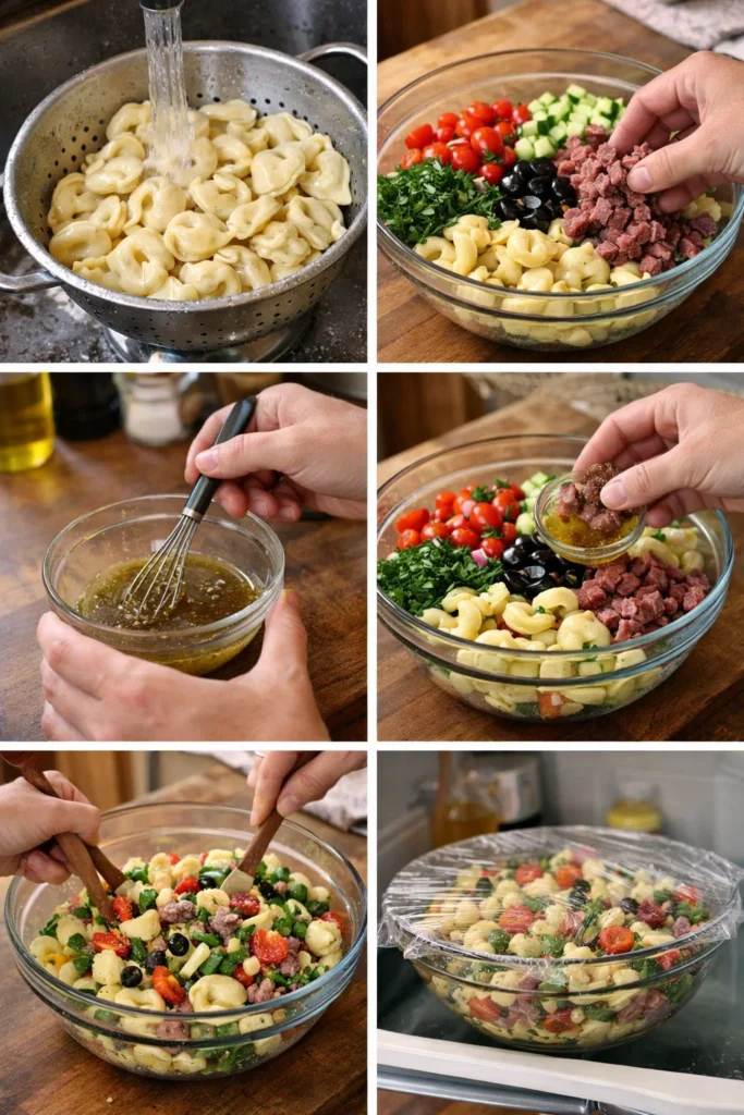 Grinder Tortellini Salad