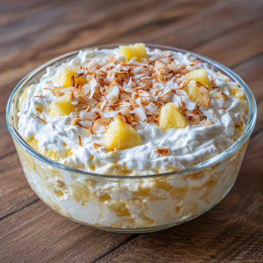 Hawaiian Pineapple Coconut Fluff