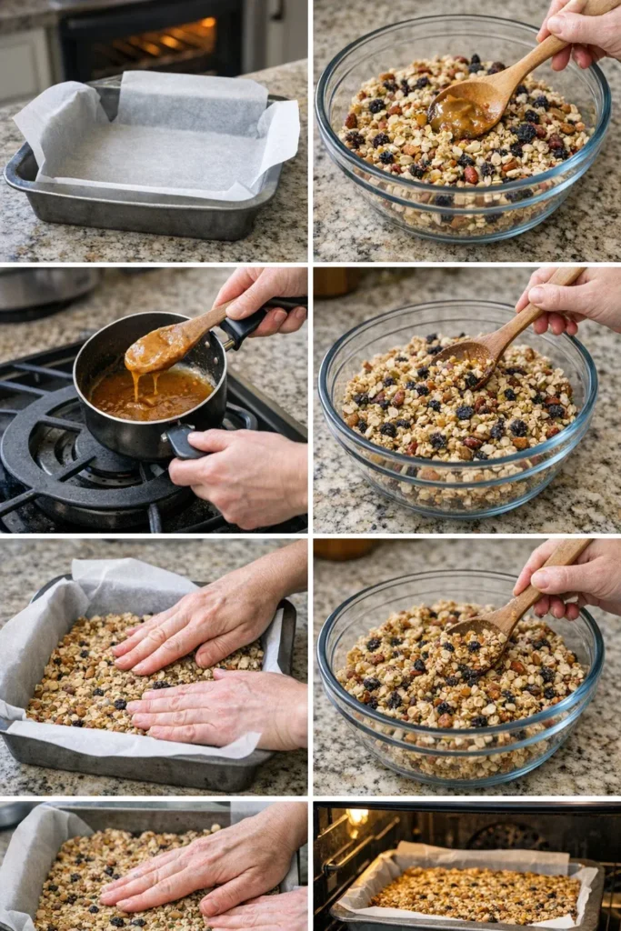 Healthy Chewy Granola Bar Recipe With Oats