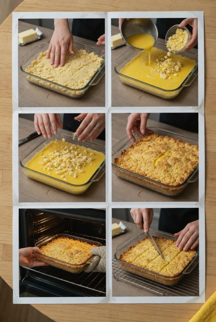 Homemade Lemon Crumb Bars