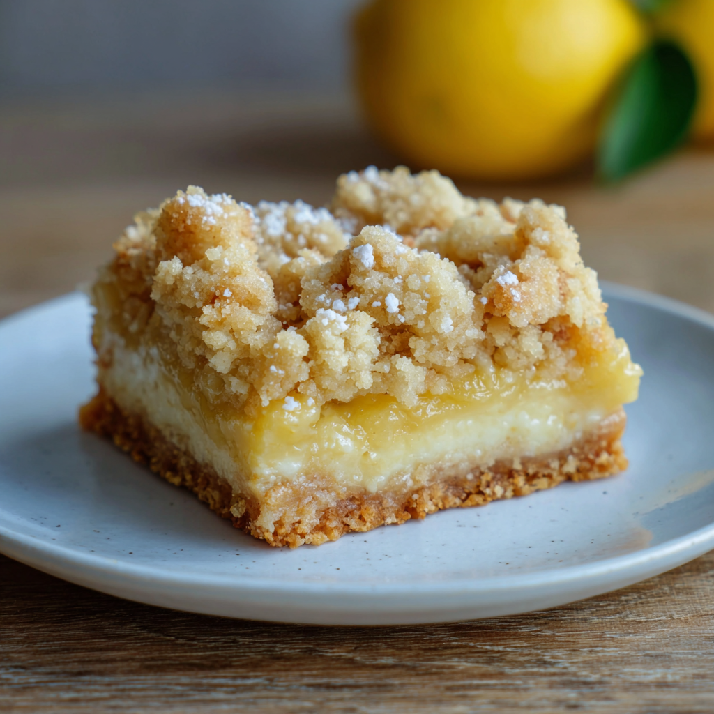Homemade Lemon Crumb Bars