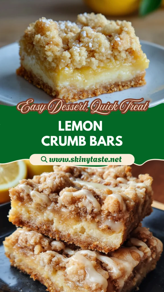 Homemade Lemon Crumb Bars