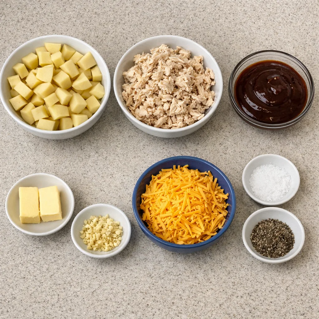 Honey BBQ Chicken Potatoes