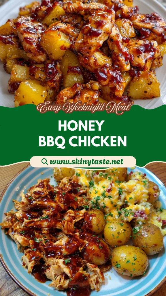 Honey BBQ Chicken Potatoes