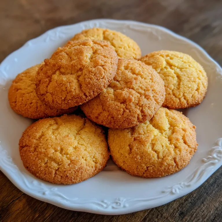 Honey Cornbread Cookies