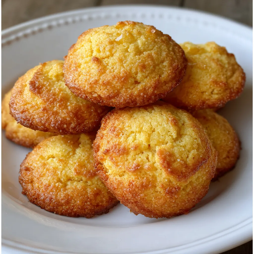 Honey Cornbread Cookies