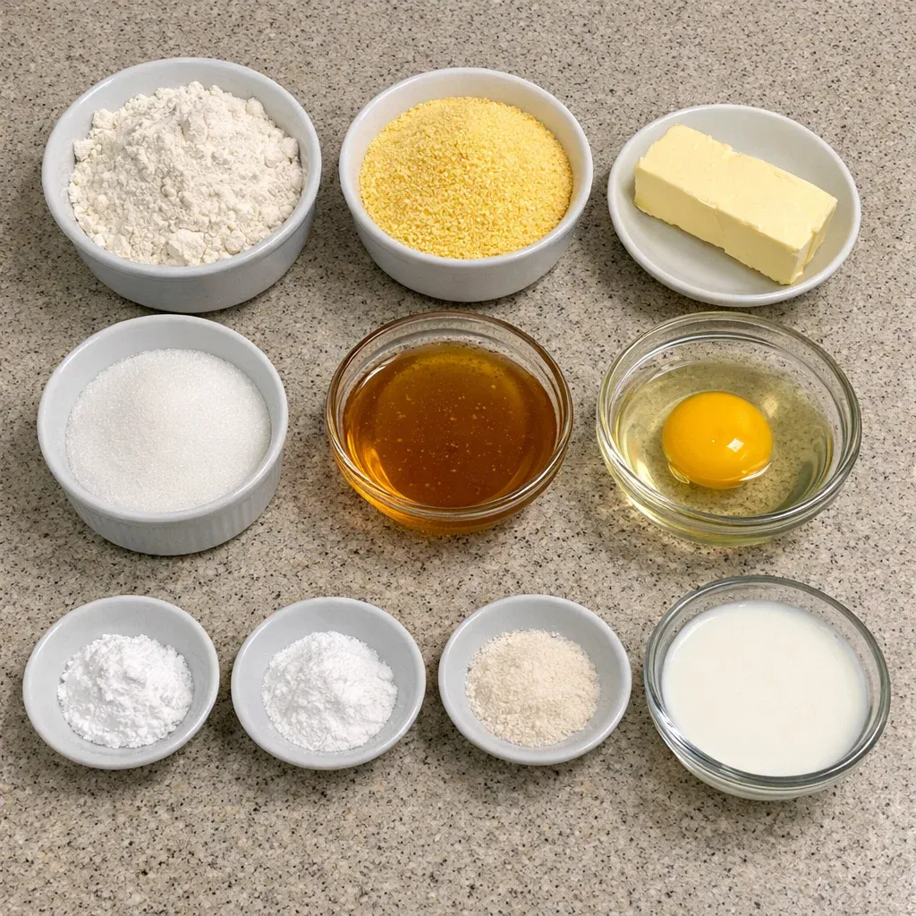 Honey Cornbread Cookies