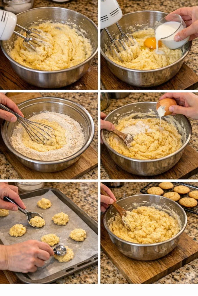 Honey Cornbread Cookies