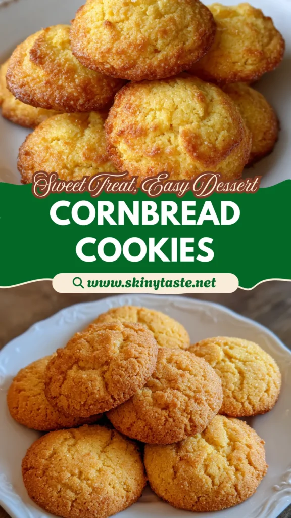 Honey Cornbread Cookies