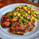 Honey Lime Chicken with Mango Salsa