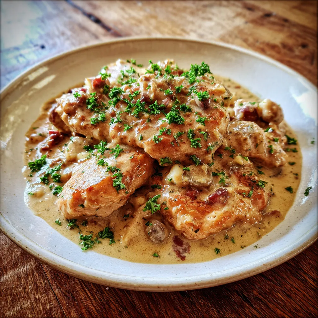 Irish Chicken Cream Sauce