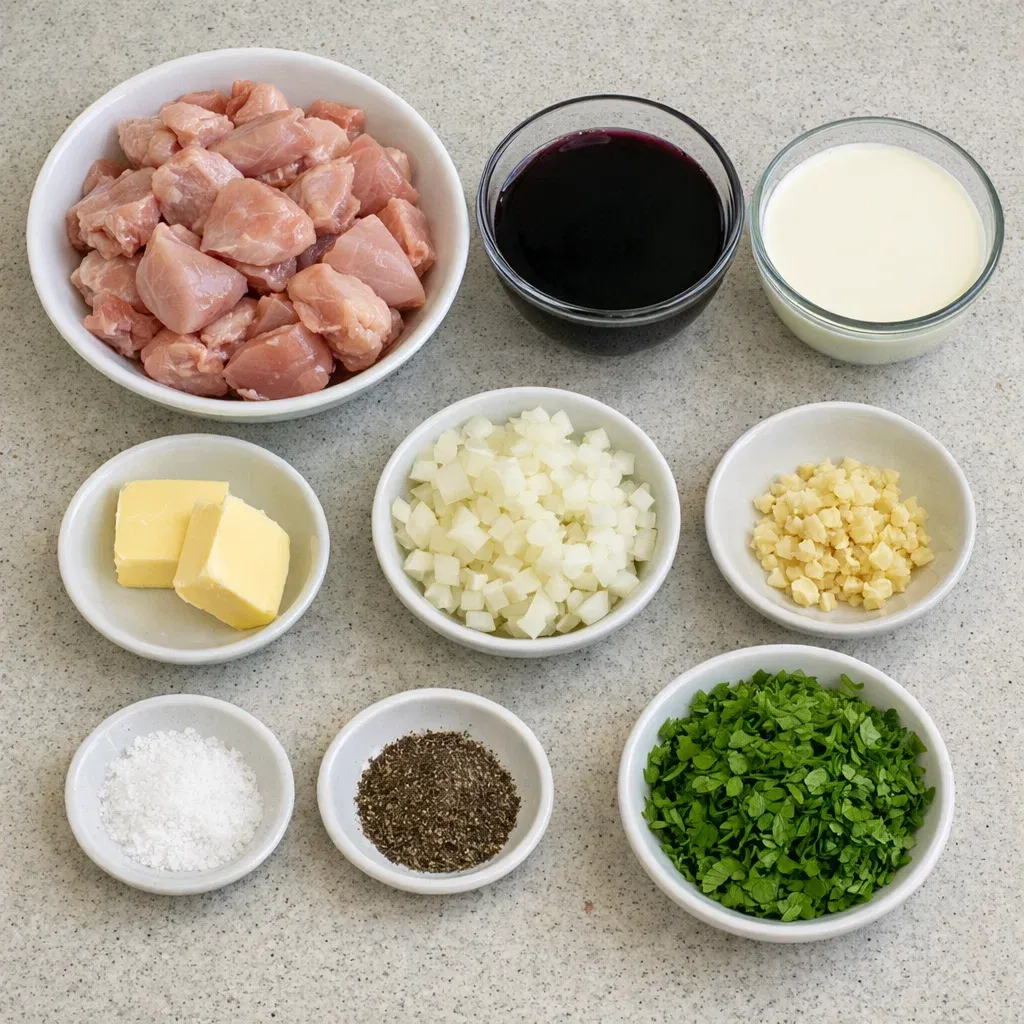 Irish Chicken Cream Sauce