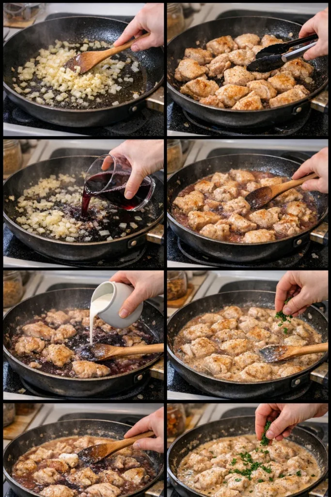 Irish Chicken Cream Sauce