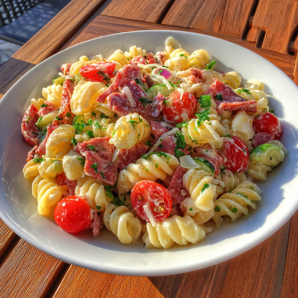 Italian Grinder Pasta Salad