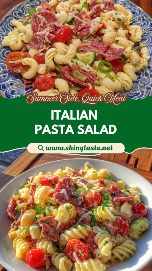 Italian Grinder Pasta Salad
