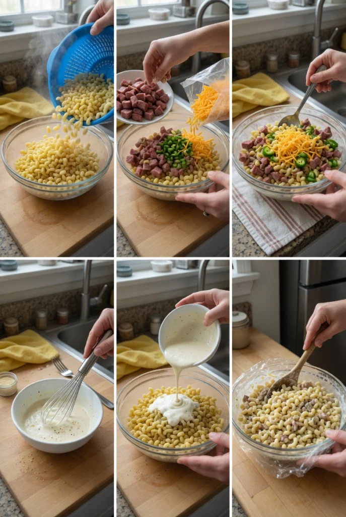 Jalapeño Popper Macaroni Salad