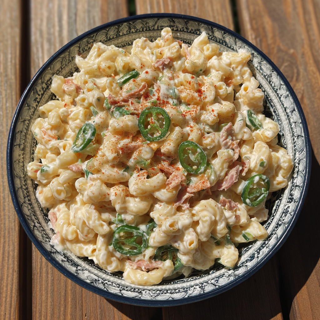 Jalapeño Popper Macaroni Salad