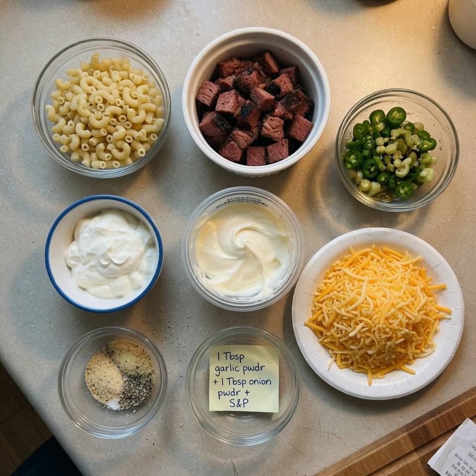 Jalapeño Popper Macaroni Salad