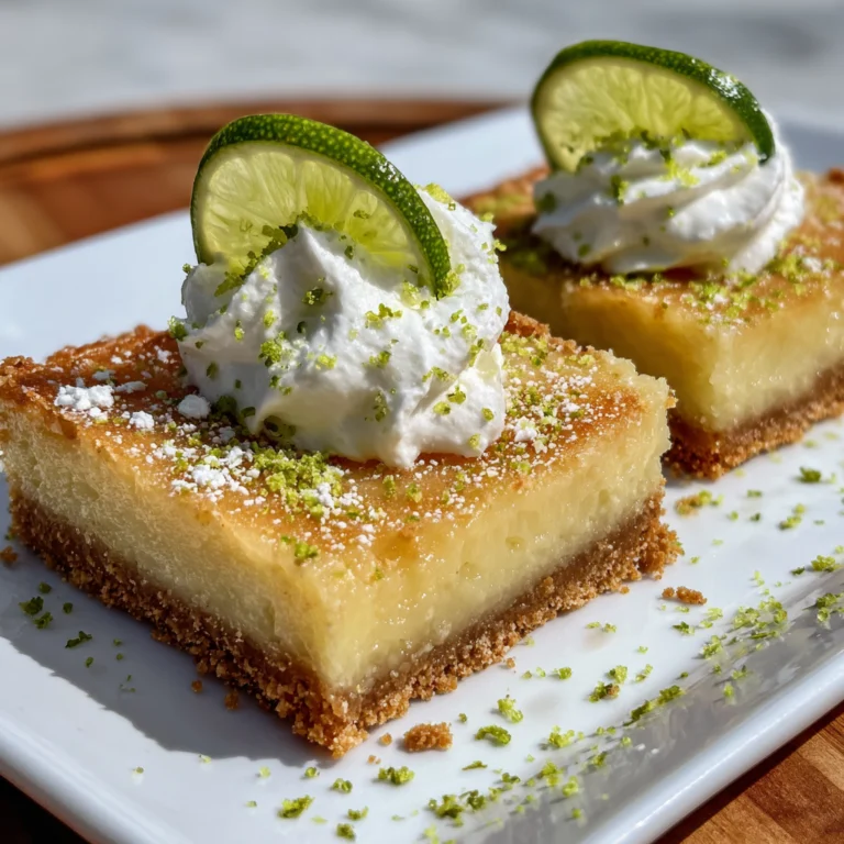 Key Lime Pie Bars