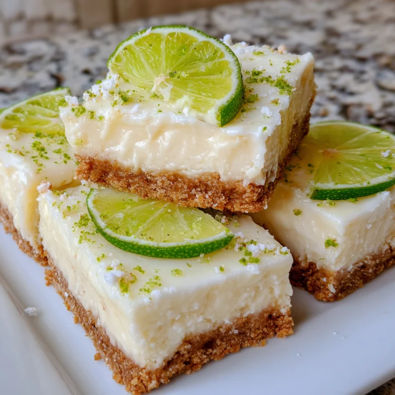 Key Lime Pie Bars