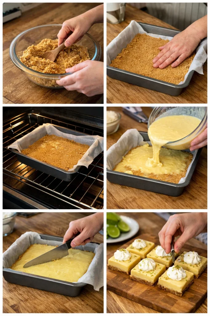 Key Lime Pie Bars