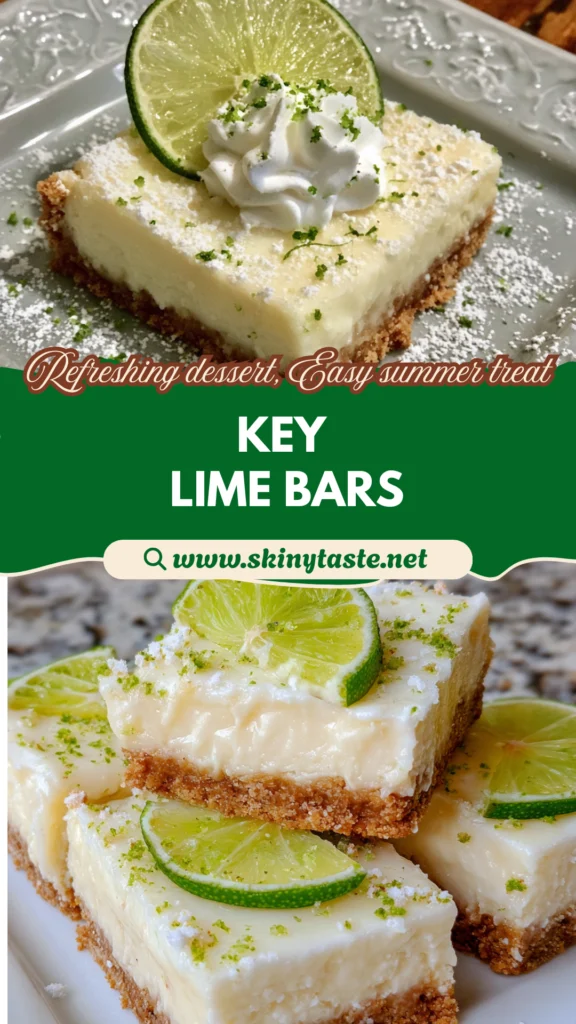 Key Lime Pie Bars