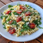Lemon Arugula Pasta Salad